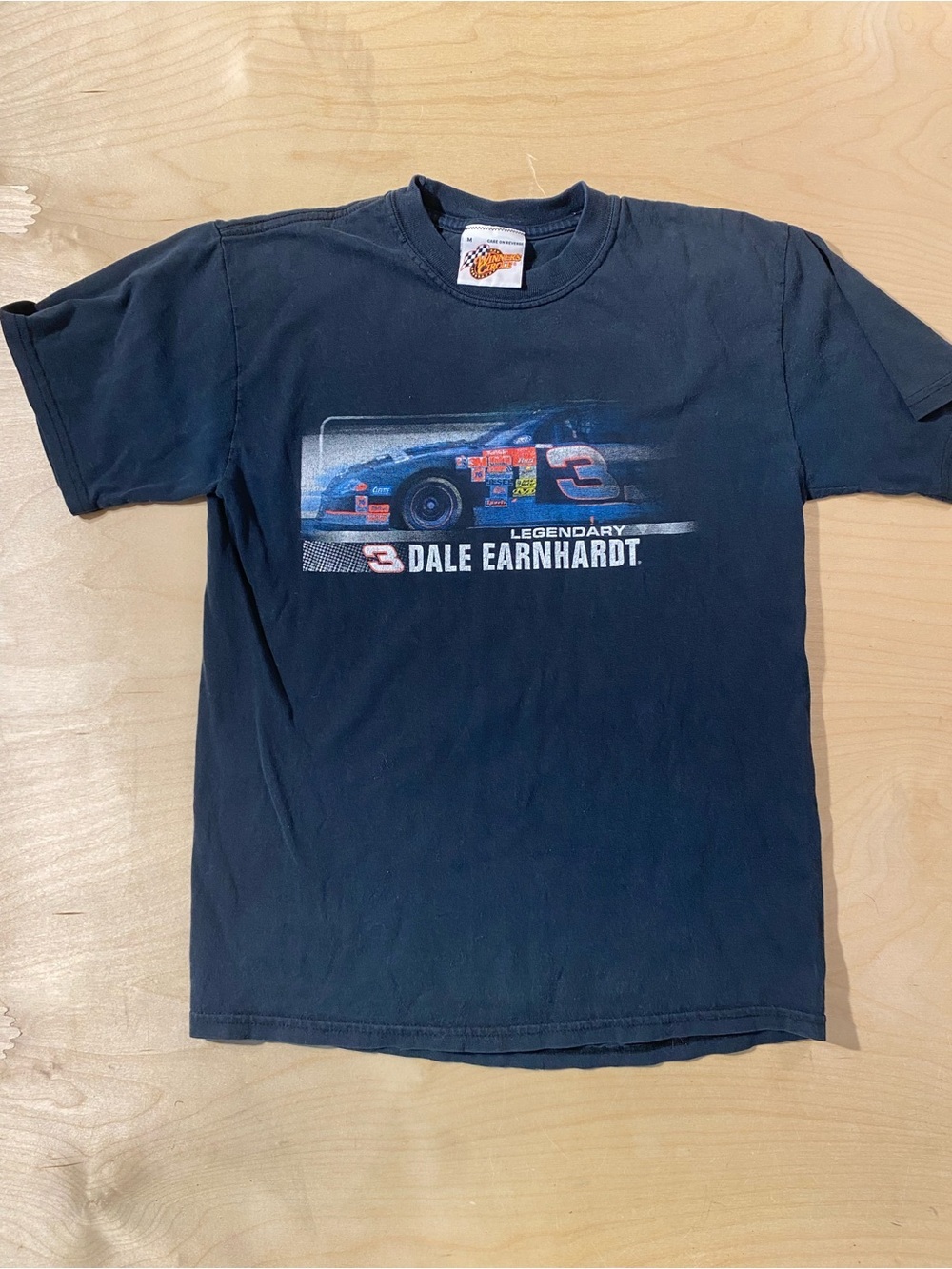 Winner’s Circle Dale Earnhardt #3 Black Graphic Tee Medium (RS)